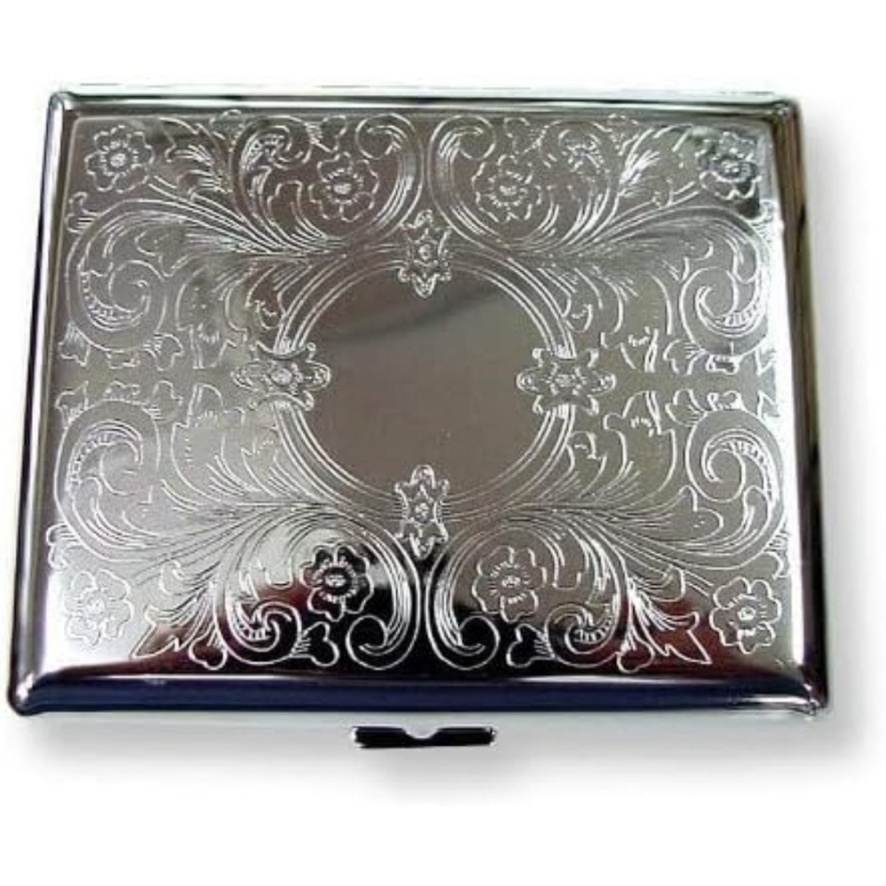 🐎NEW! Vintage Style Embossed Cigarette/Money/Card Case - Picture 5 of 5